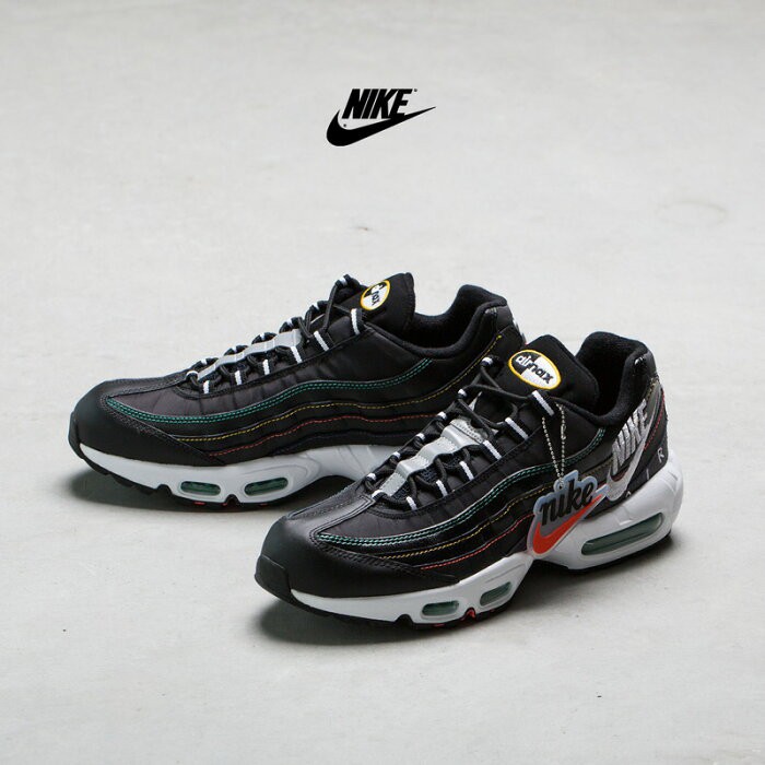 air max 95 black grey white