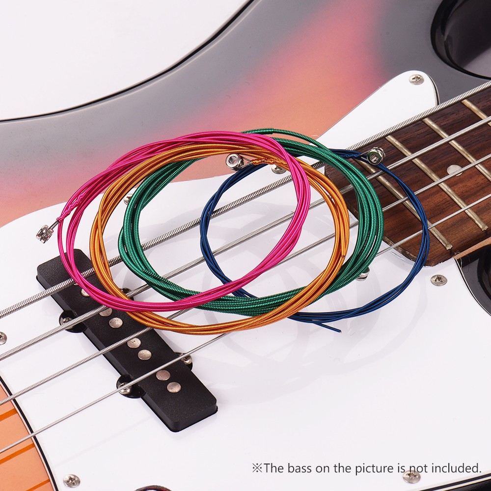 Electric Bass Strings Stainless Steel Core Nickel Alloy Winding 4