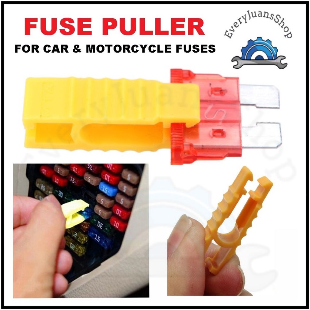 Fuse Puller Car Fuse and Motorcycle Fuse Extractor Tool Shopee