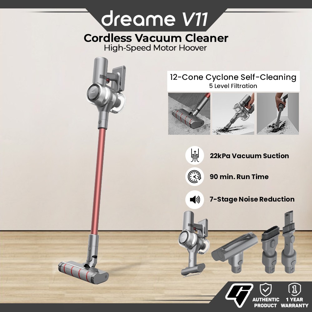 Dreame V11 Cordless Vacuum Cleaner 25000Pa Vacuum Suction