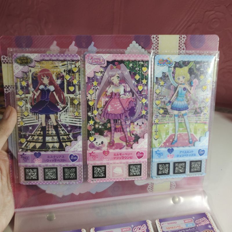 Pripara Twinkle Ribbon Card File with Rare Clear Cards | Shopee Philippines