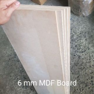 Mdf board 6mm & 9mm (solid)