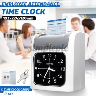 Bundy Timecards Electronic Employee Time Attendance Time Clock Electronic Recorder biometric attendance system biometrics attendance scanner attendance machine