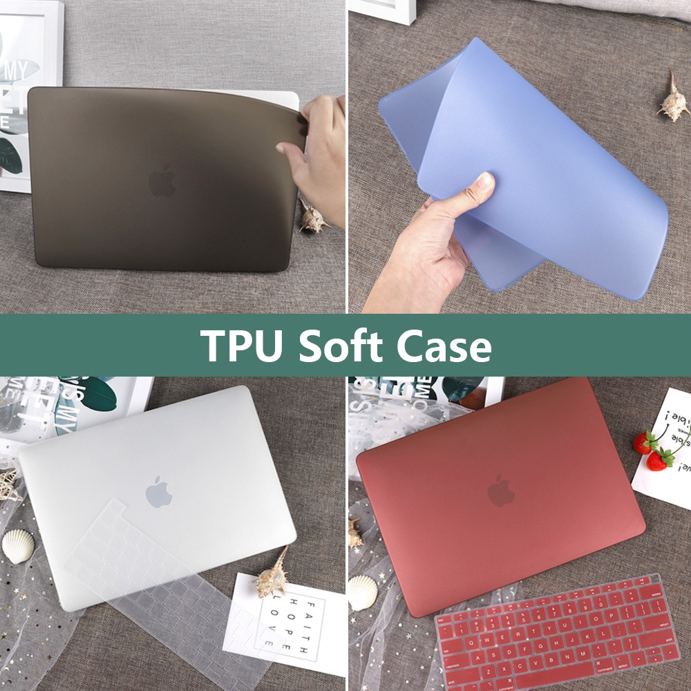 Ultrathin TPU Soft Silicone Case For MacBook Air 13 Case 2020 New