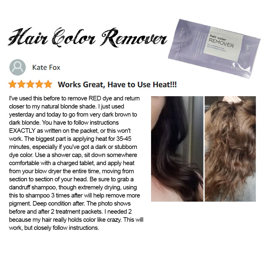 Okay, Ion's color remover kit is pretty great. I had i-dont-know-how-m, Hair Color Remover