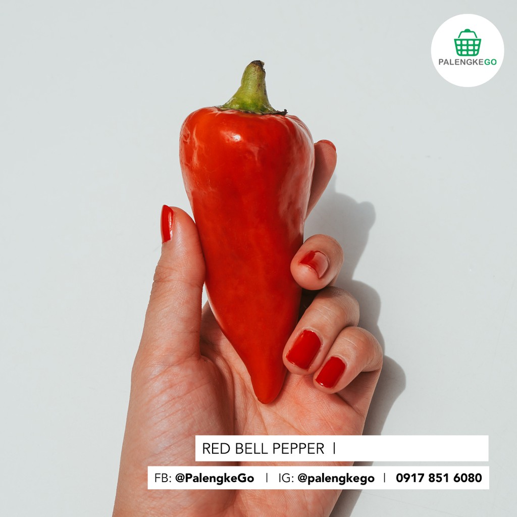 Bell Pepper Red Fresh 1kg Shopee Philippines