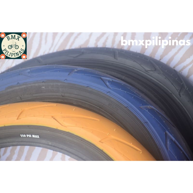 BMX Vandalz Tire 2.40 (pair) Slick Tire Gum Tire BMX Tire