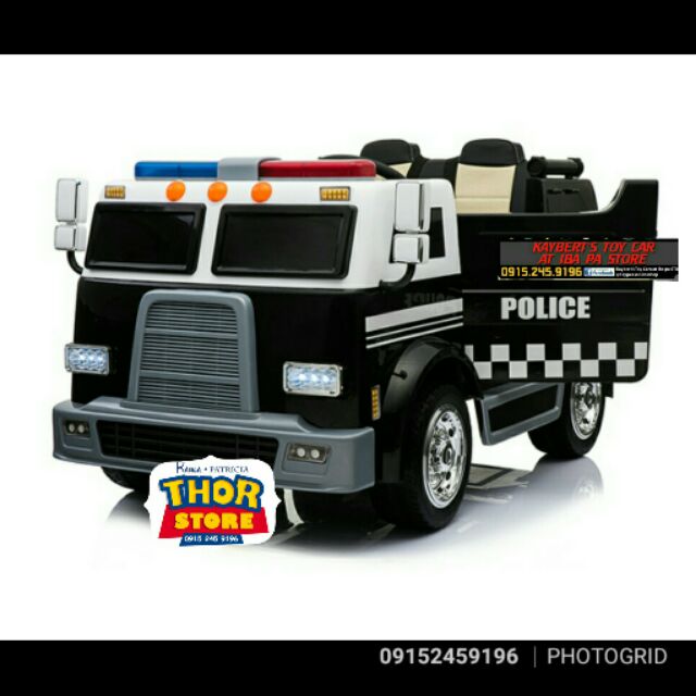 police car for kids to drive