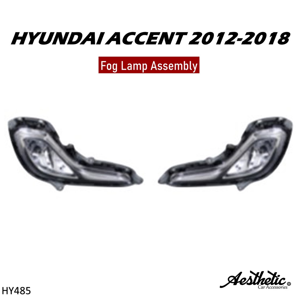 Hyundai ACCENT 2019 2020 FogLamp Assembly Fog Light Assembly Bumper