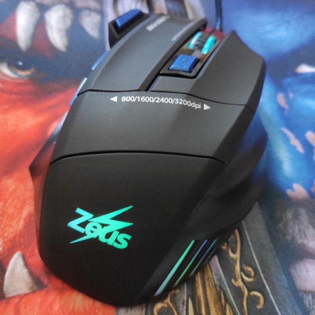 Zeus M330 High Speed Gaming Mouse with Mouse Pad | Shopee Philippines