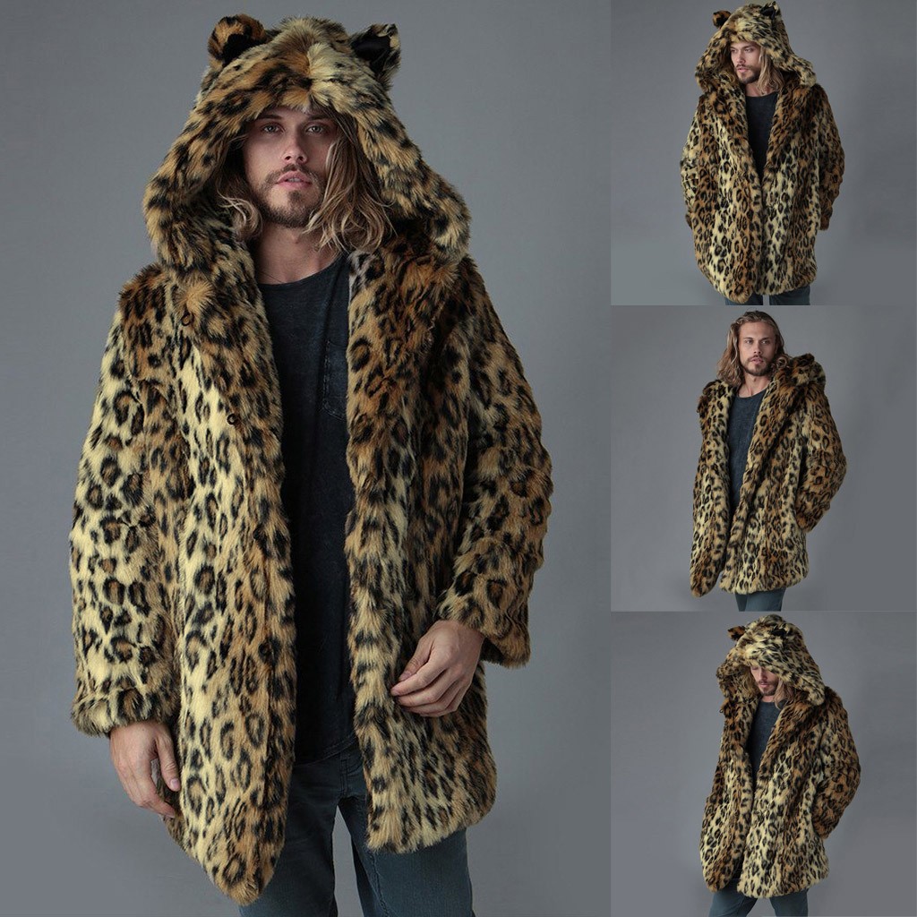 leopard coat men