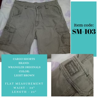 wrangler originals cargo shorts