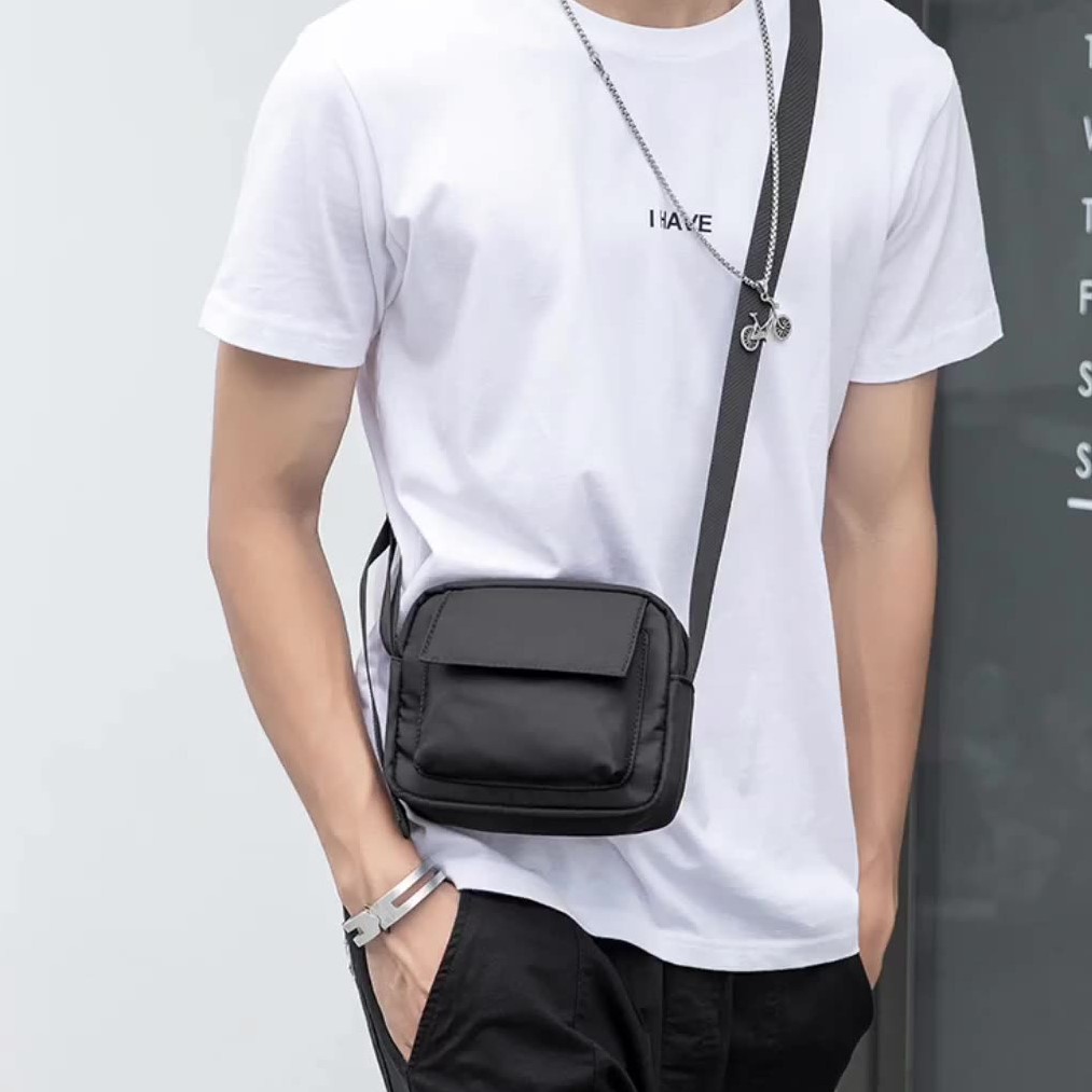 【Fast Delivery】Small Crossbody bag Pouch Korean Sling bag for Men