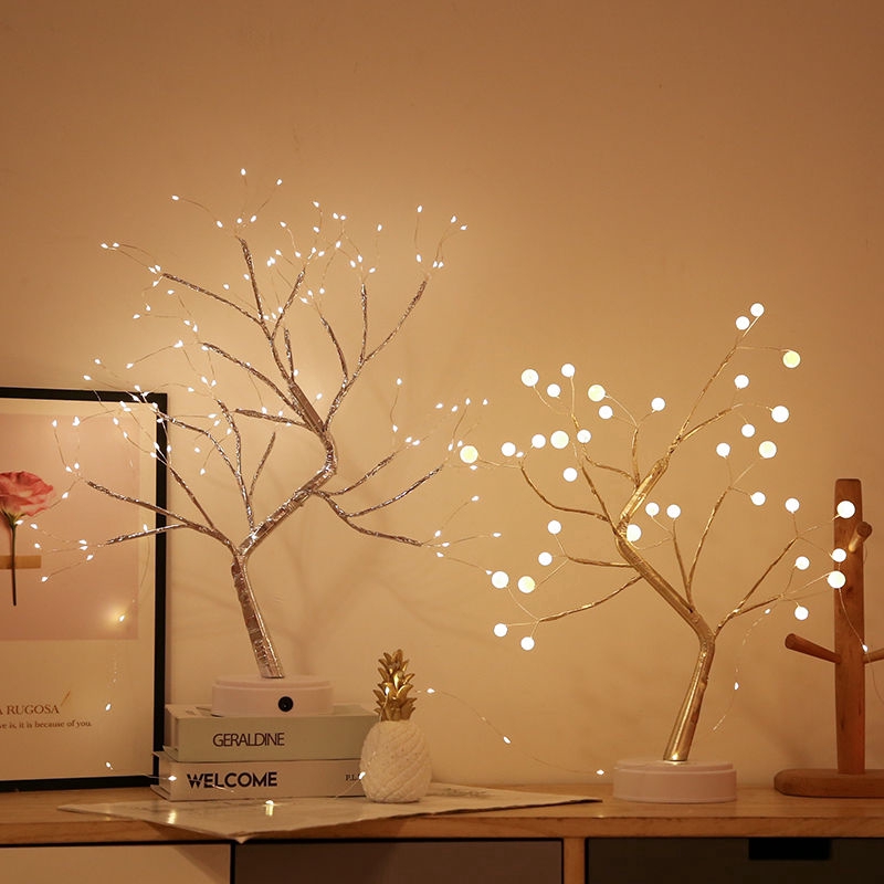bedside table lamps with night light