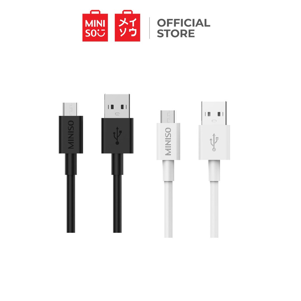 Miniso Micro Data Charging Cable 2M 2.4A Tpe Shopee Philippines