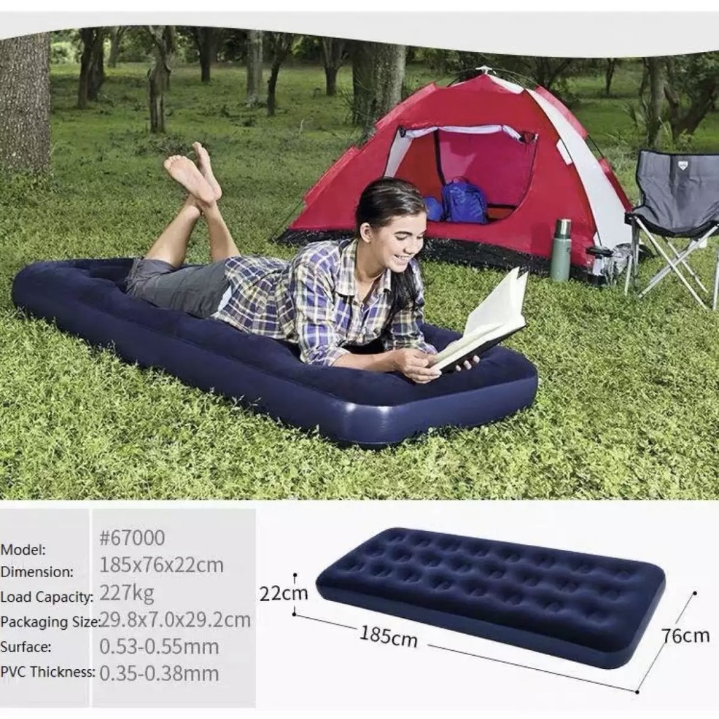 inflating air bed without electricity