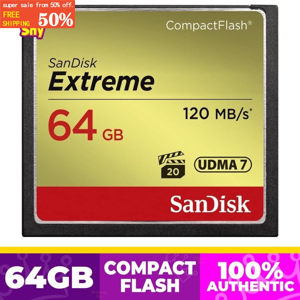 SanDisk Extreme 64GB Compact Flash Card SDCFXSB064G Shopee Philippines