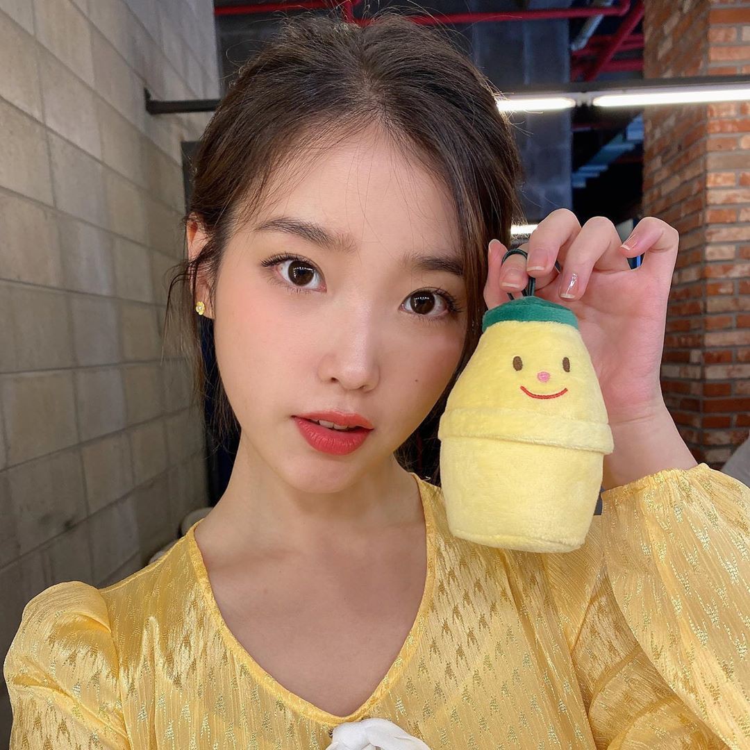 banana milk plushie