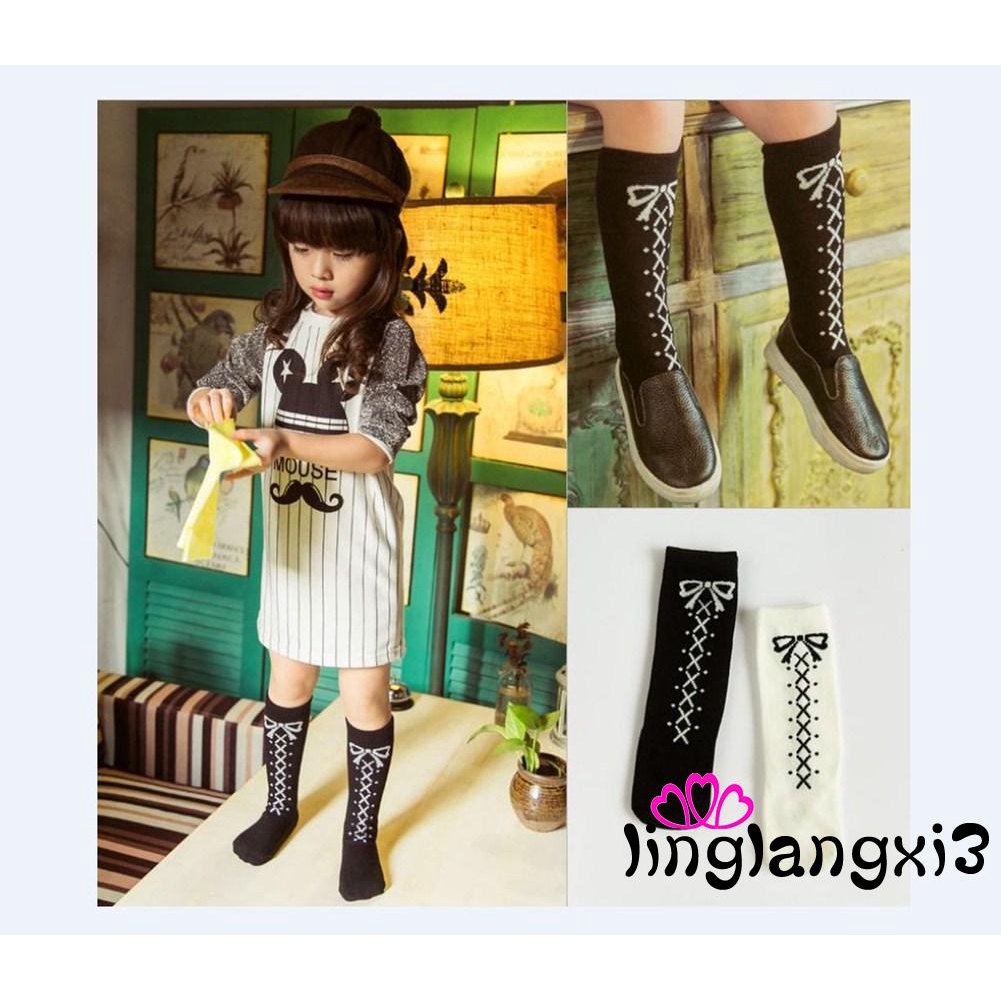 baby girl knee high boots