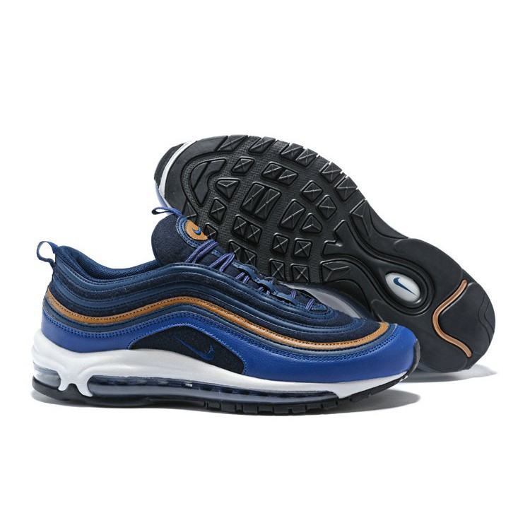 nike air max 97 blue and gold
