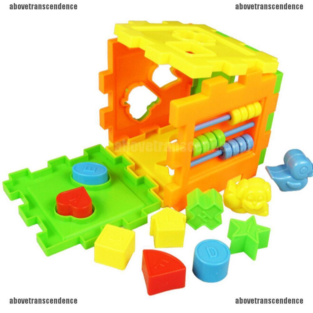 Baby Educational Toy Bricks Matching Block Intelligence  Sorting Box J7 