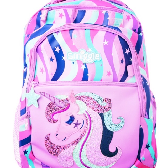 smiggle fave unicorn backpack