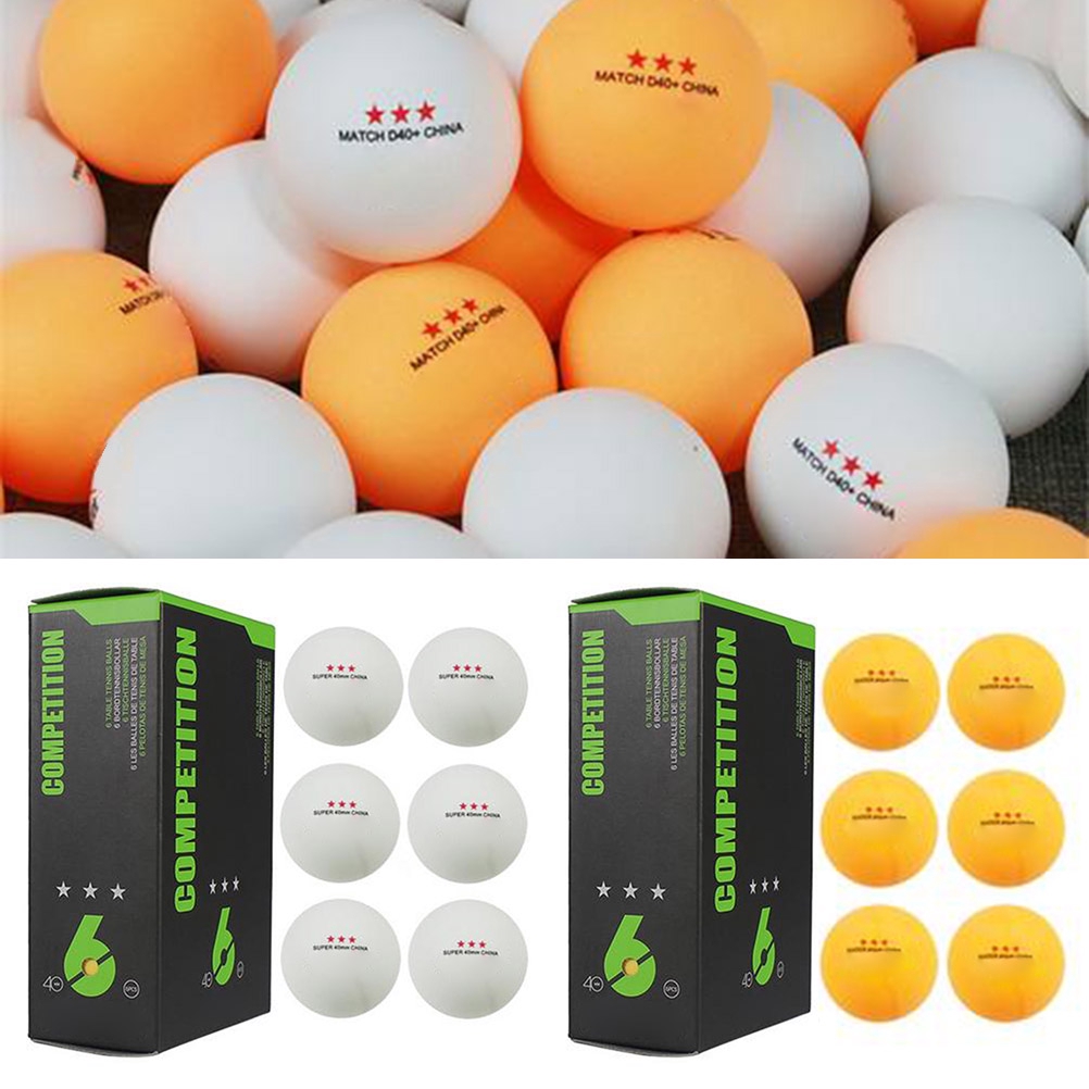 100 150pcs Ping Pong Ball White Orange Plastic Table Tennis Sports Toy Accesso Balls