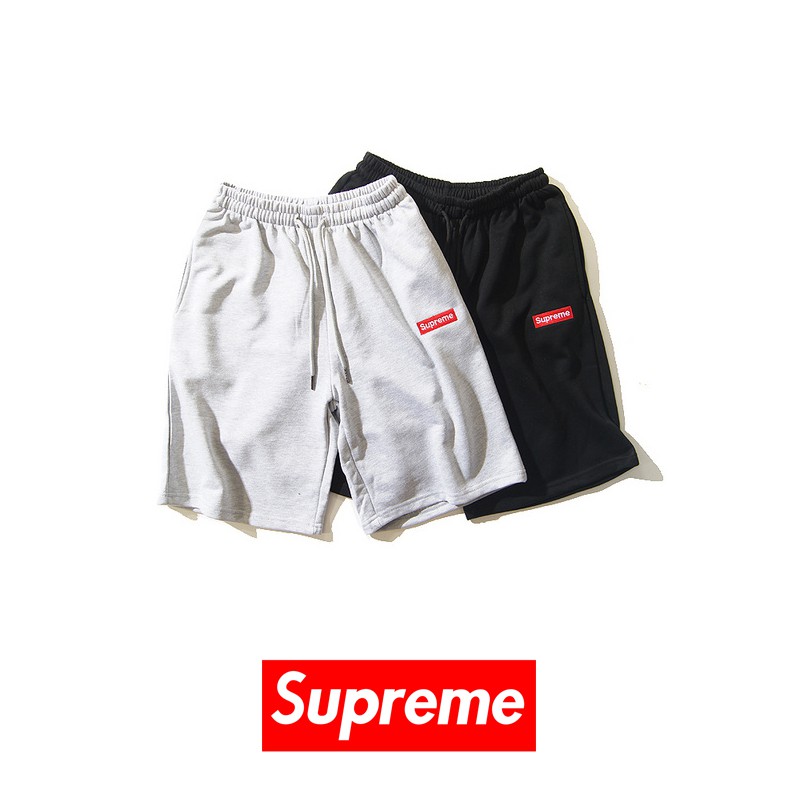 grey supreme shorts