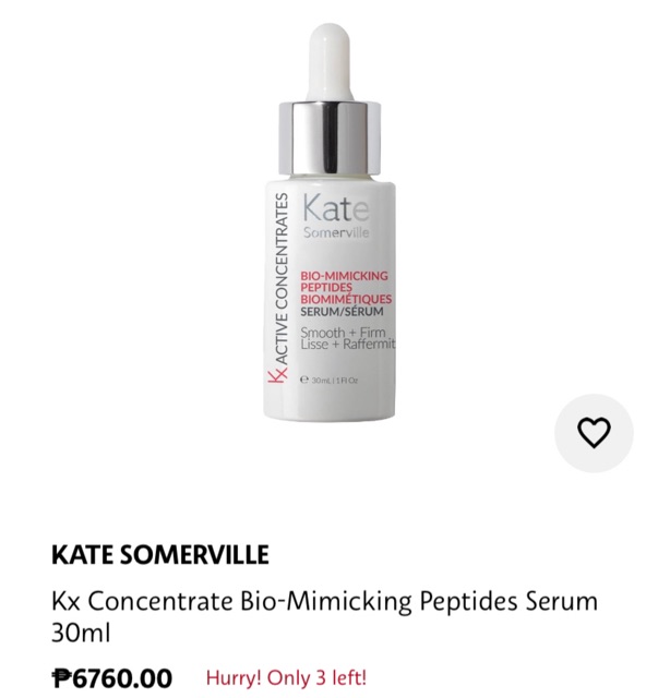 kate somerville smooth and firm lisse