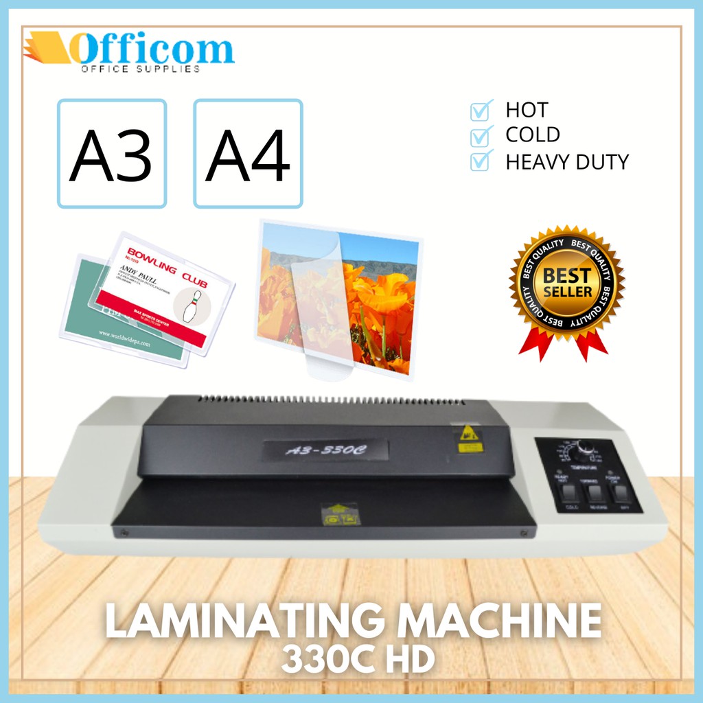 330C HD Laminator A3 Easy Operated HD Laminating Machine For Documents Shopee