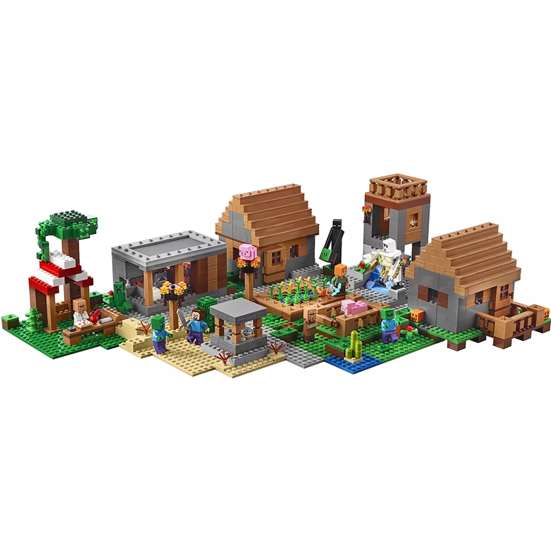 lego minecraft the village