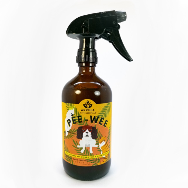 PeeWee Pet Urine, Stain & Odor Remover Ready Spray 500ml Shopee