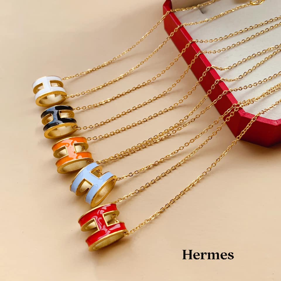 HERMES jewelry Necklaces for women's Unique Design 100 Stainless Steel