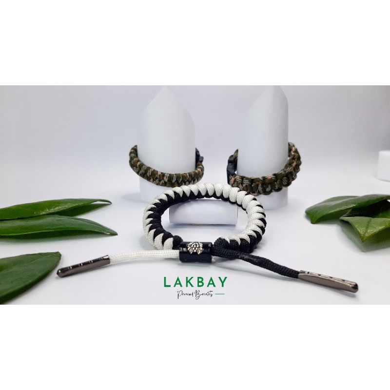 LAKBAY Snake Knot Design Paracord Bracelet (Ethereal Collection)
