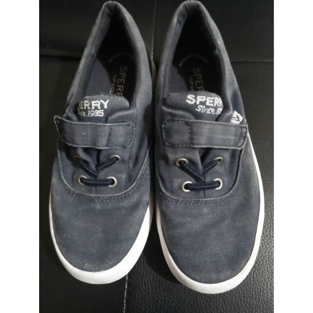 sperry denim shoes