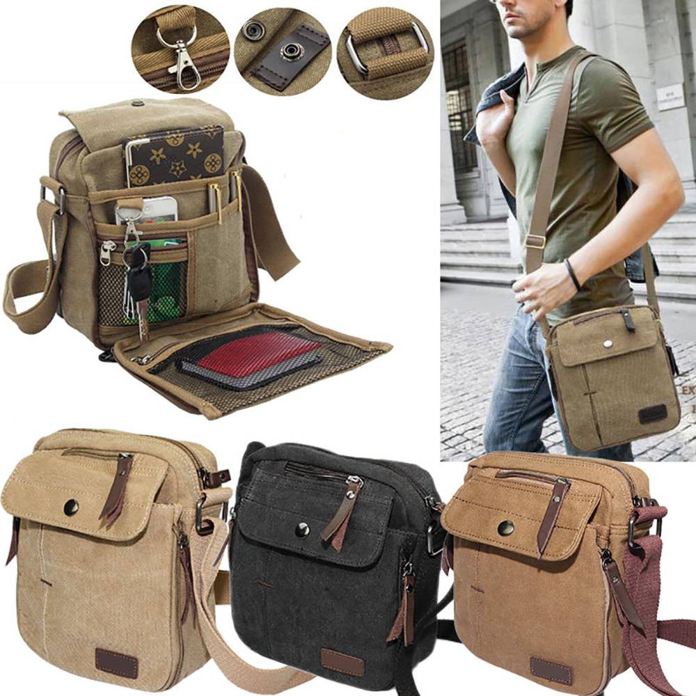 mens leather satchel messenger bag