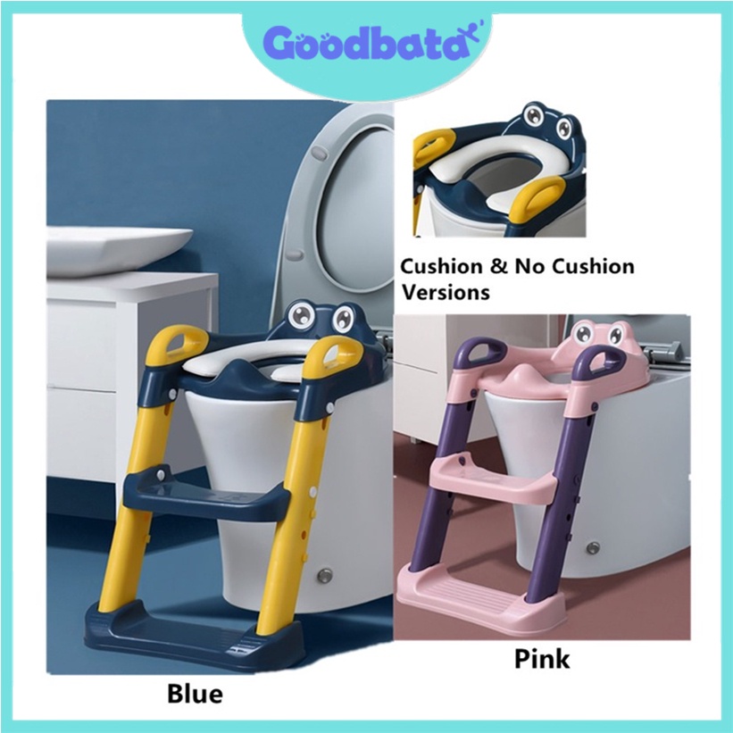 Foldable Kids Toilet Seat Adjustable Potty Ladder Potty Chair Seat with