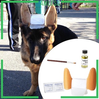 [AMLESO] Puppy Dog Ear Erect Stand Up Sticker Ear Care Tool Kit for German Shepherd