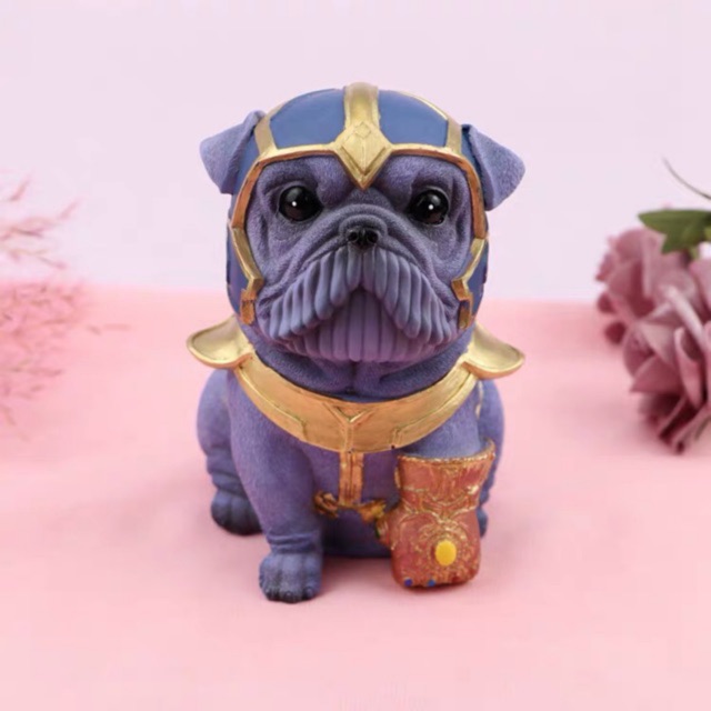thanos dog toy