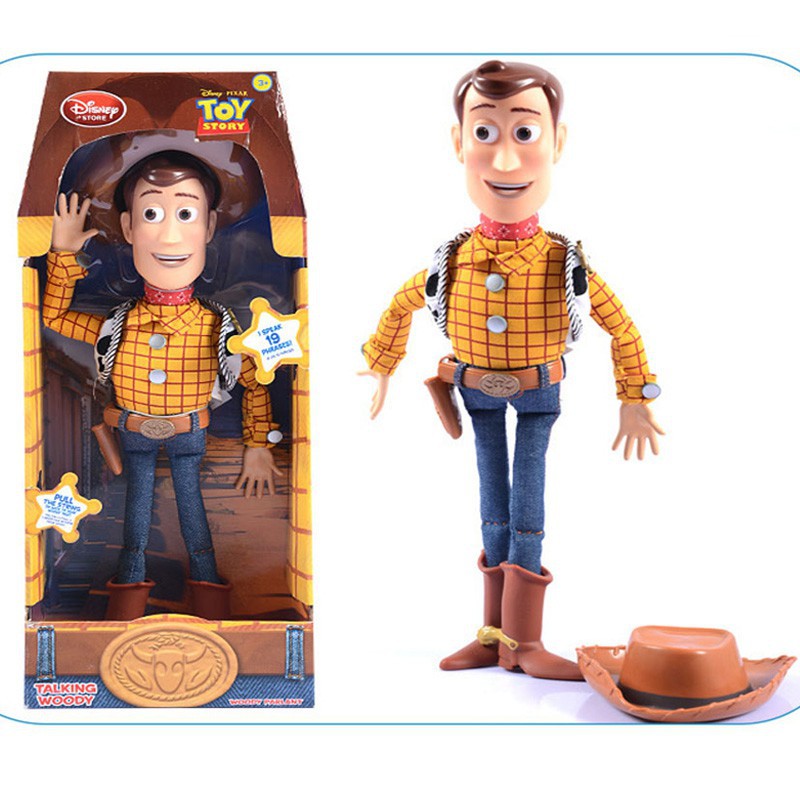 toy story figurine parlante woody 40cm