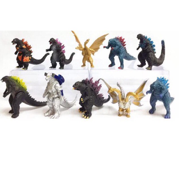 small godzilla figures