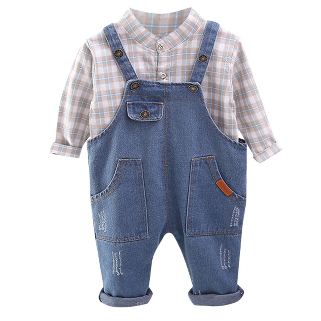 jean overalls boys