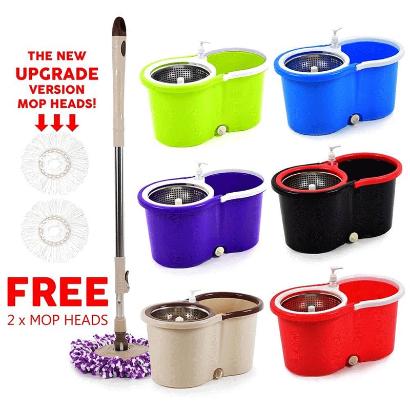 Magic Spin MOP Floor Cleaning and Washing Mop Spin Mop With Bucket