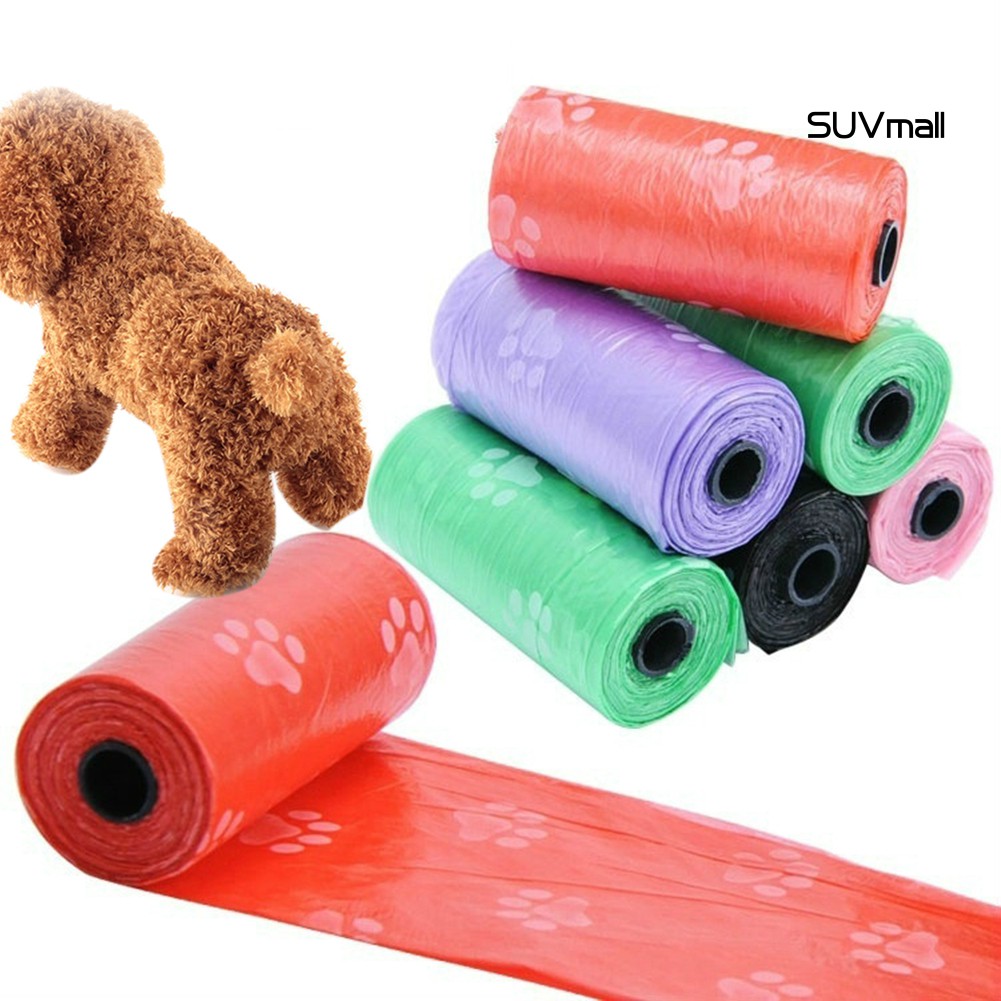 800 DOG PET WASTE POOP BAGS PICK UP YOUR COLOR REFILL ROLLS With FREE DISPENSER