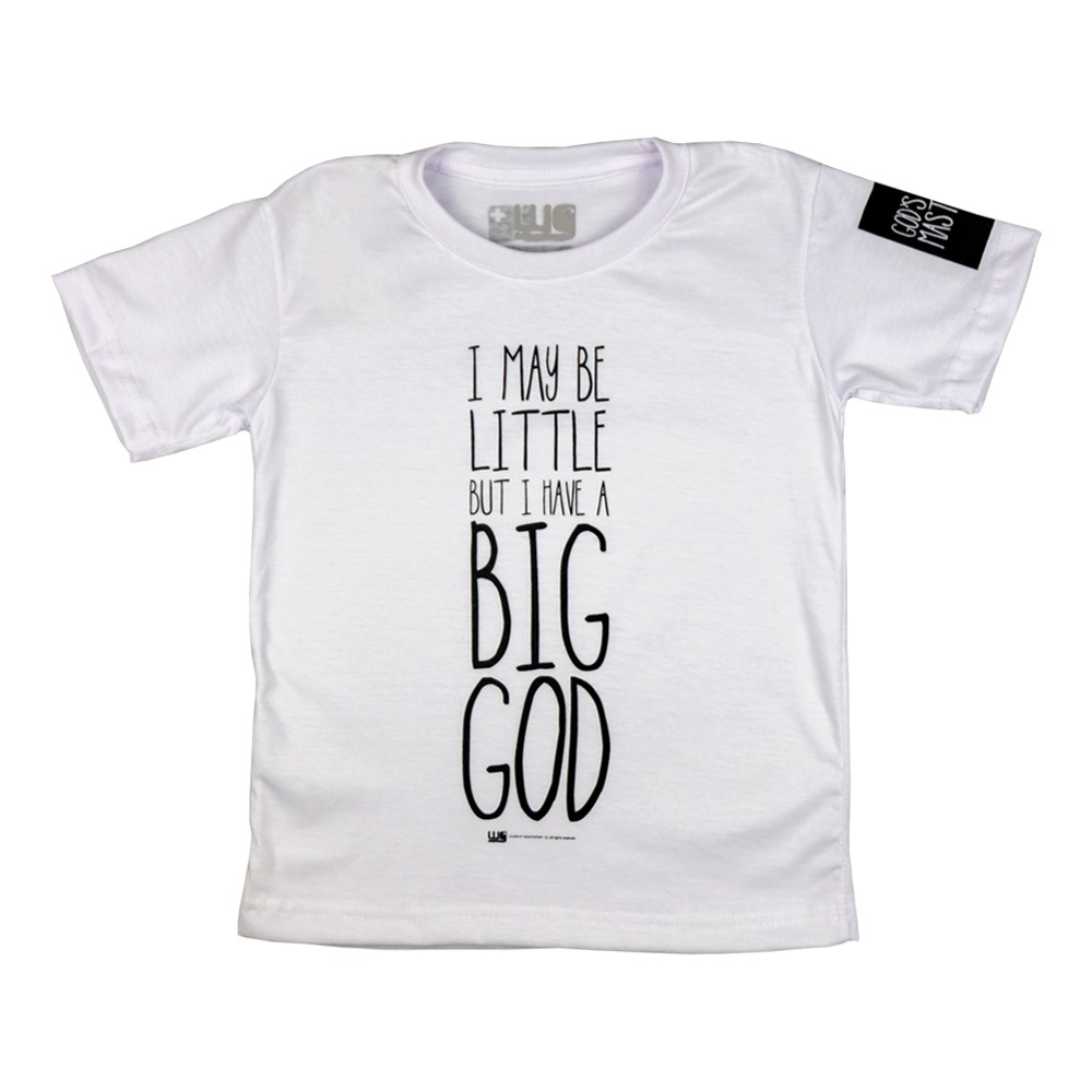 Worship Generation Kids Big God White T-Shirt For Men And Women #4