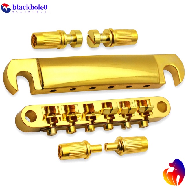 BH 1 Set Guitar Bridge Tailpiece Kit With Studs Upper Lower String