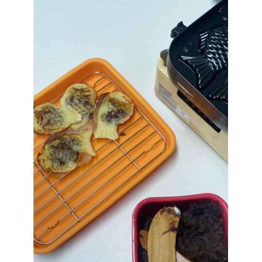 LrMY [Made in Korea] Fish Shape Waffle maker grill Pan Korean