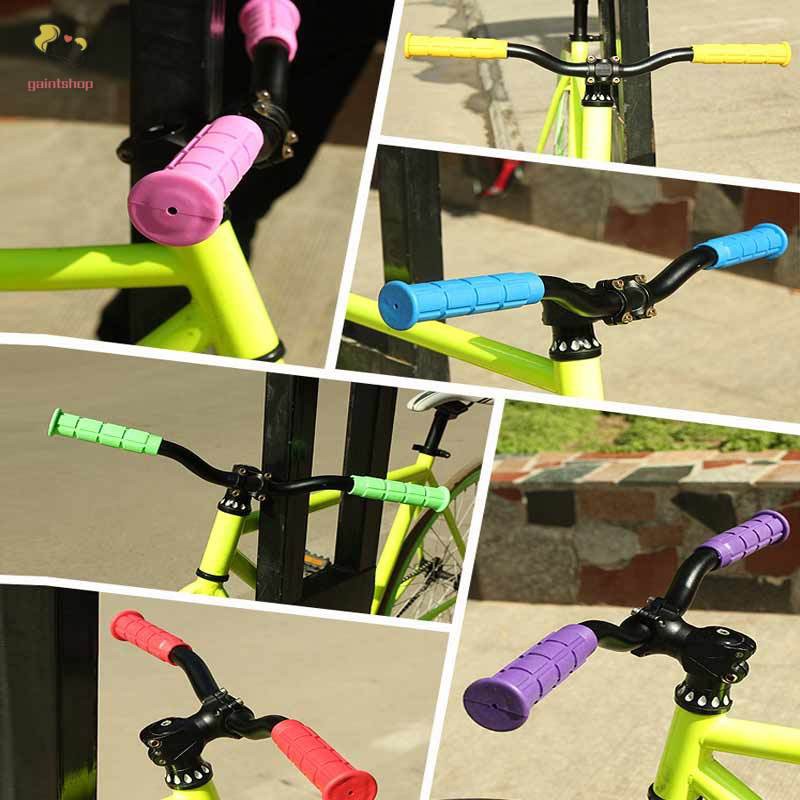 1 Pair BMX MTB Bike Mountain Bicycle Handle Handlebar Soft Rubber Bar End Grips