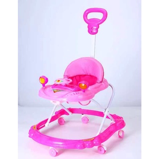 BABY WALKER Adjustable and Safety Learning Walker with Handle&Foot Pad Baby Stroller