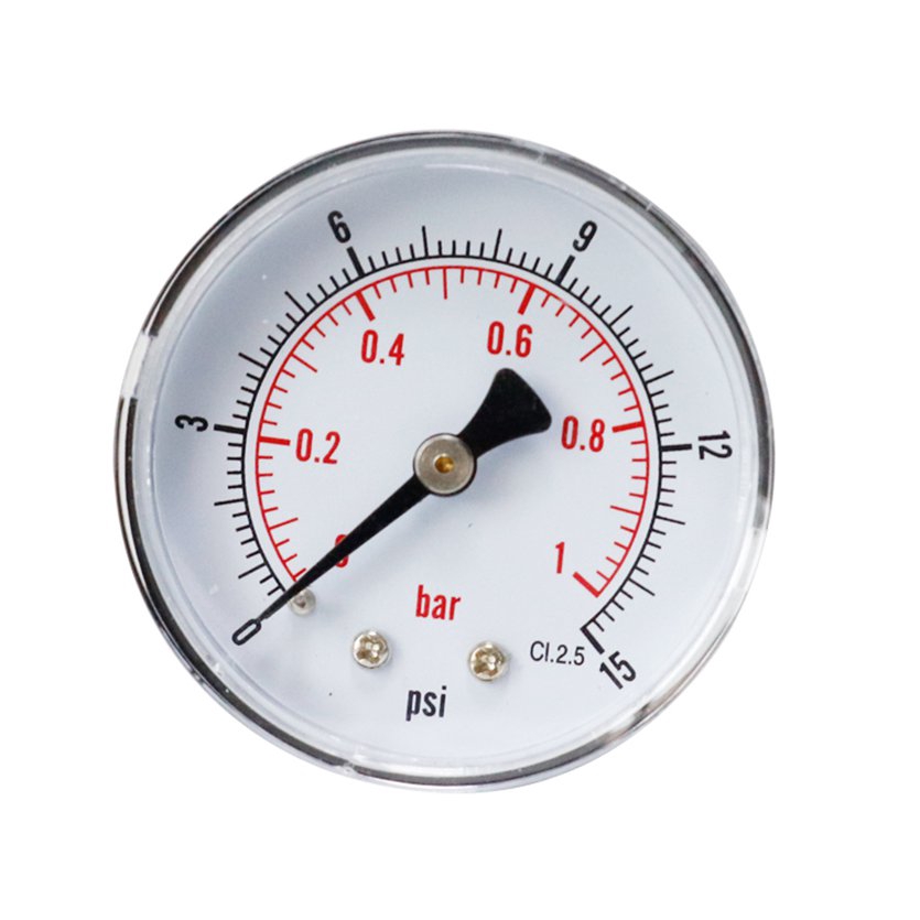 water in pressure gauge